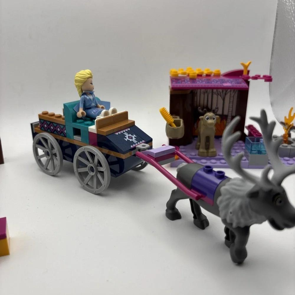 Lego 41166 Disney Frozen‎ 2 Elsa's Wagon Adventure Sven Baby Reindeer READ - Picture 3 of 5
